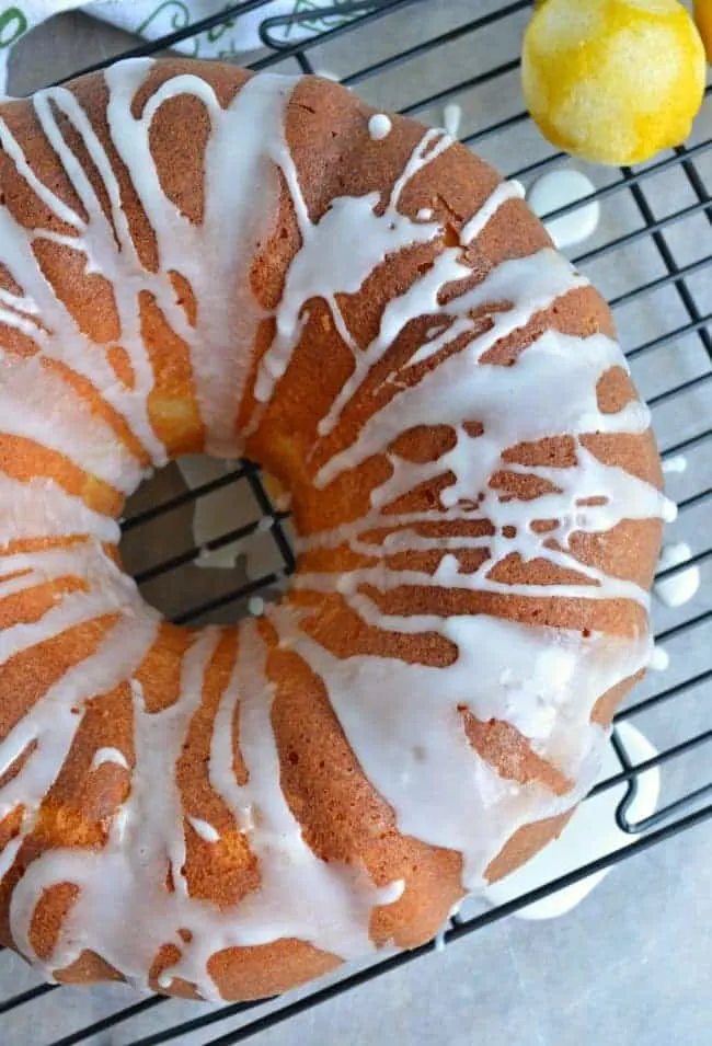 Lemon Pound Cake Recipe