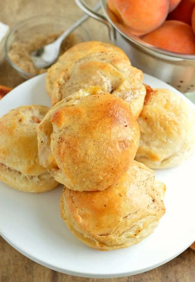 Peach Pie Biscuit Bomb Recipe