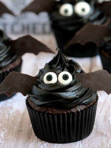 Easy Bat Cupcake Recipe
