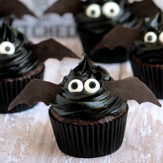 Permalink to: Going Batty Cupcakes Easy Bat Cupcake Recipe