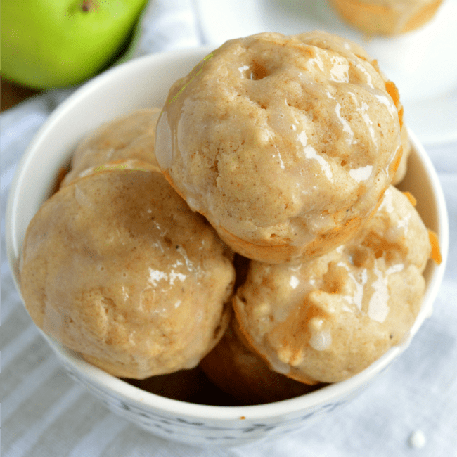 Apple Pie Pancake Muffins