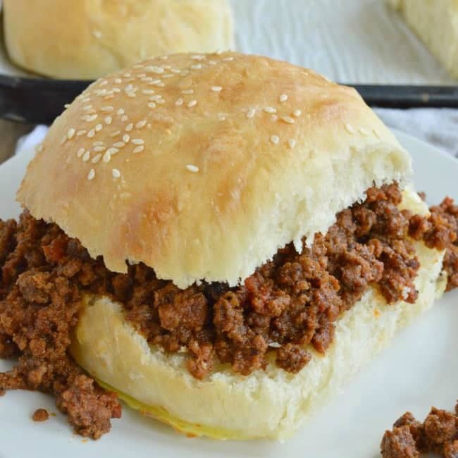 Permalink to: Easy Sloppy Joes on Homemade Brioche Buns