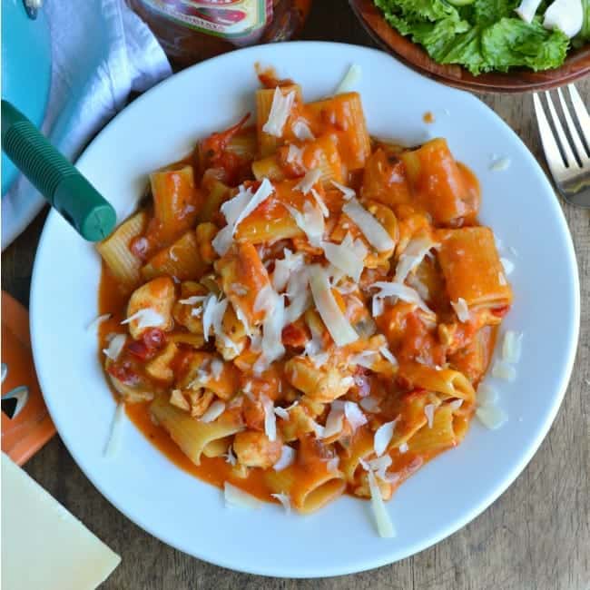 Permalink to: One Pot Chicken Riggies