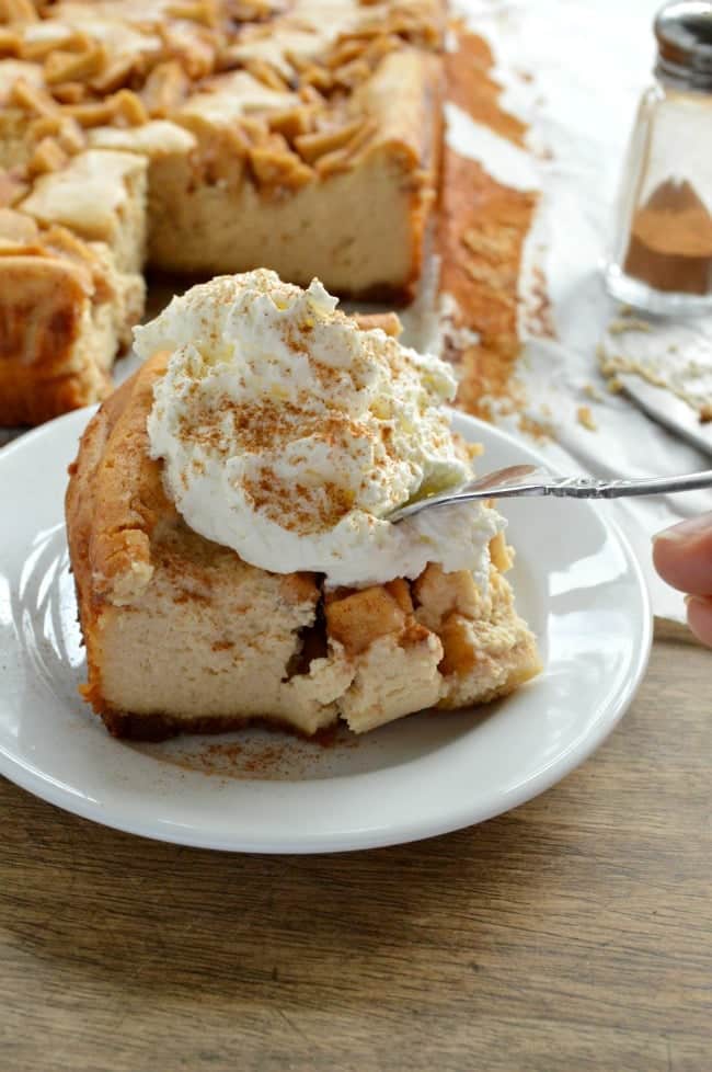 Peanut Butter Apple Cheesecake Recipe