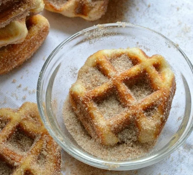 Cinnamon Sugar waffle Biscuit Recipe