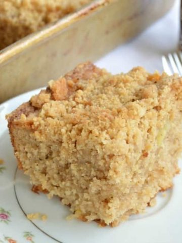 Brown Butter Banana Coffee Cake Recipe