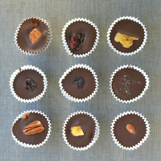 Permalink to: Dark Chocolate Candy Cups