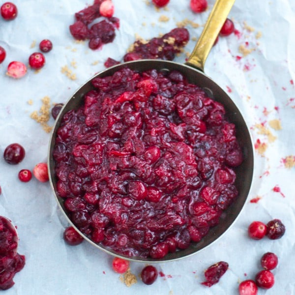 Homemade Cranberry Sauce-The Adventure Bite