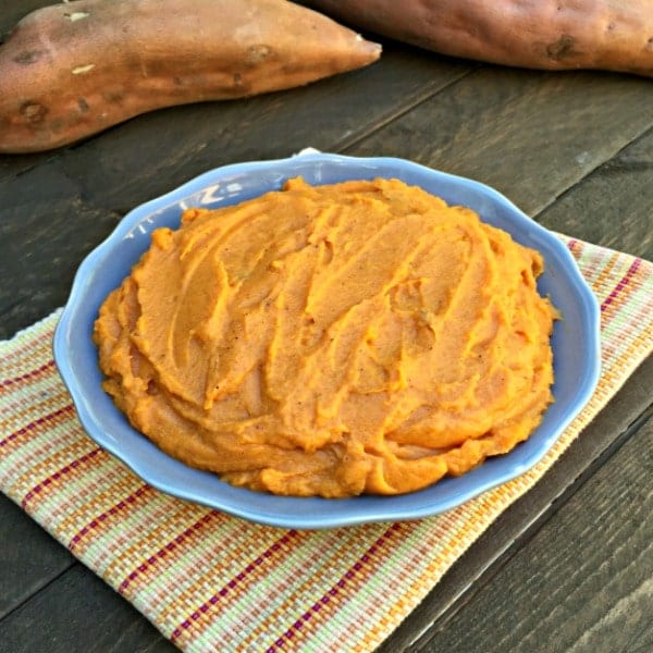 Maple Mashed Sweet Potatoes - Chocolate Slopes