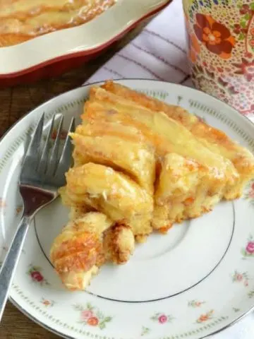 Sweet Roll Pie with Orange Glaze Recipe