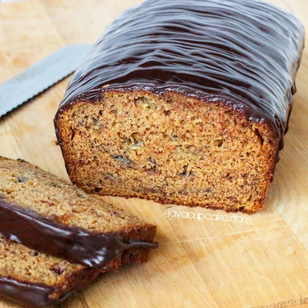 Pumpkin Banana Bread-JavaCupcake