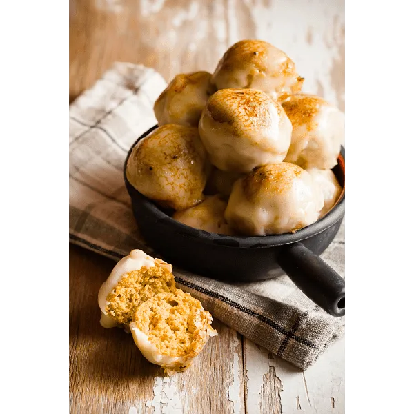 Sweet Potato Casserole Donut Holes - Cupcake Project