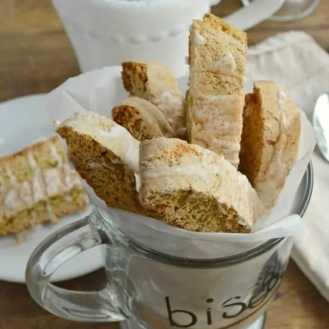 Spiced Biscotti Recipe with Maple Glaze