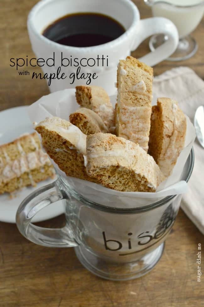 Spiced Biscotti with Maple Glaze Recipe