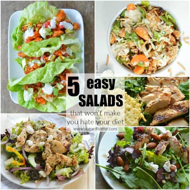 Permalink to: 5 Salads That Won't Make You Hate Your Diet 5 Easy Salads That Won't Make You Hate Your Diet
