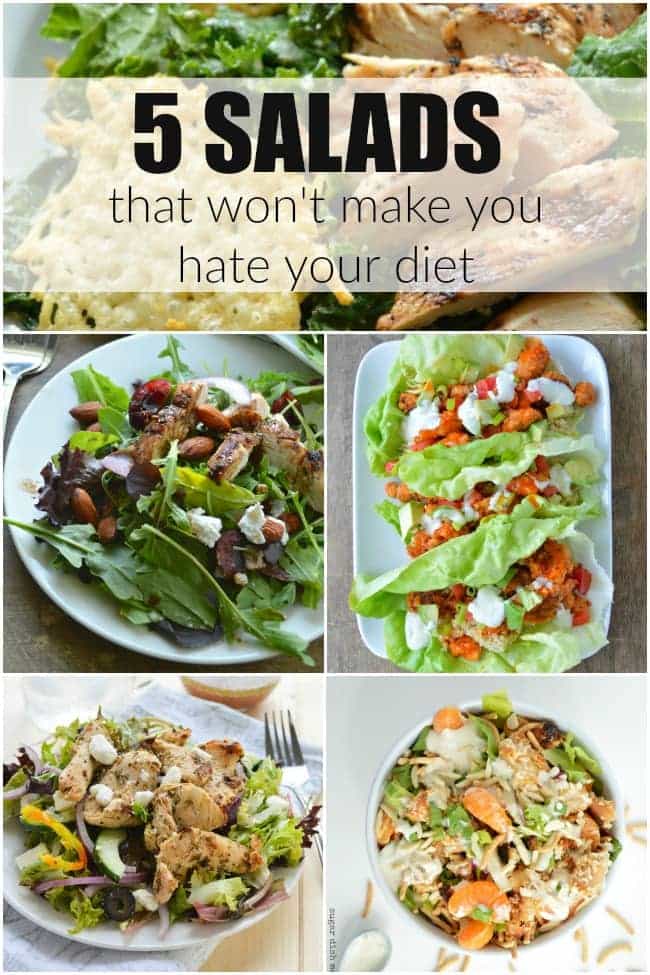 5 Salads That Won't Make You Hate Your Diet - Sugar Dish Me