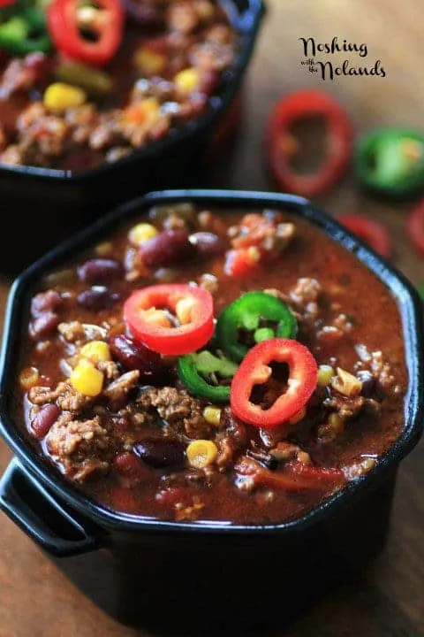 Best Damn Chili Ever via Noshing with the Nolands