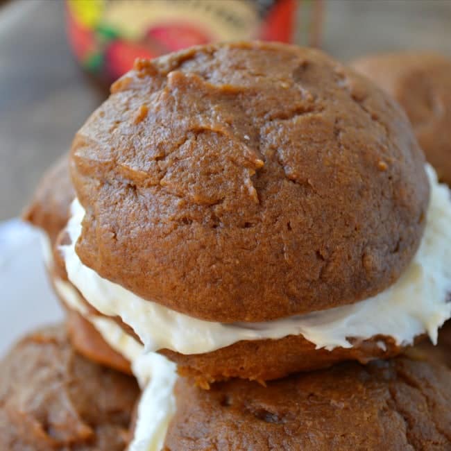 Easy Apple Butter Whoopie Pies