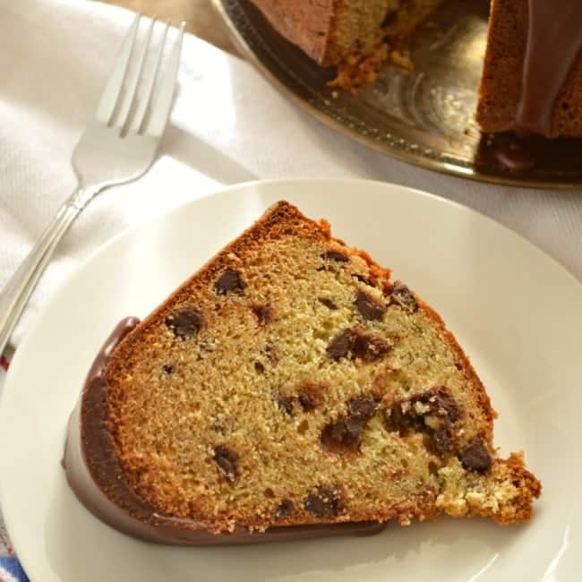 Bailey's Banana Chocolate Chip Pound Cake Recipe