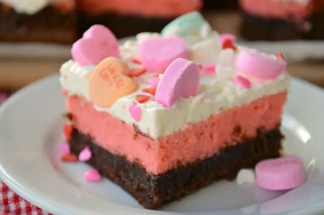 Valentine's Cheesecake Brownie Recipe