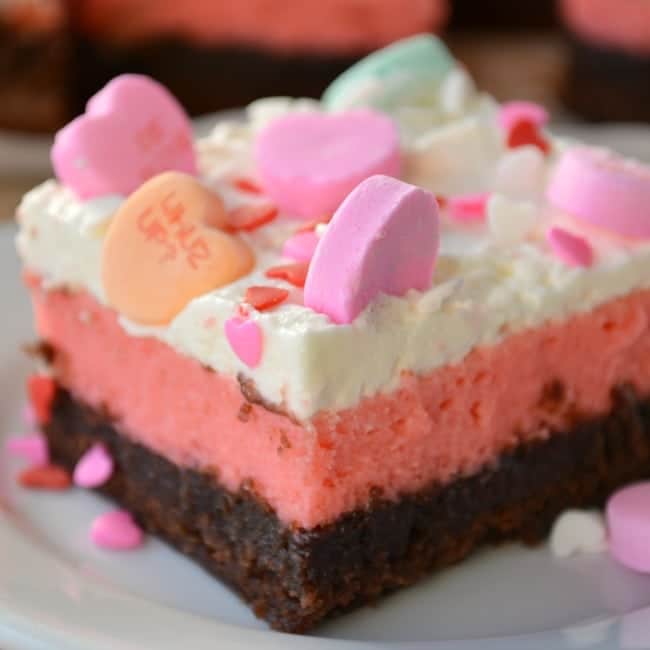 Neapolitan Cheesecake Brownies