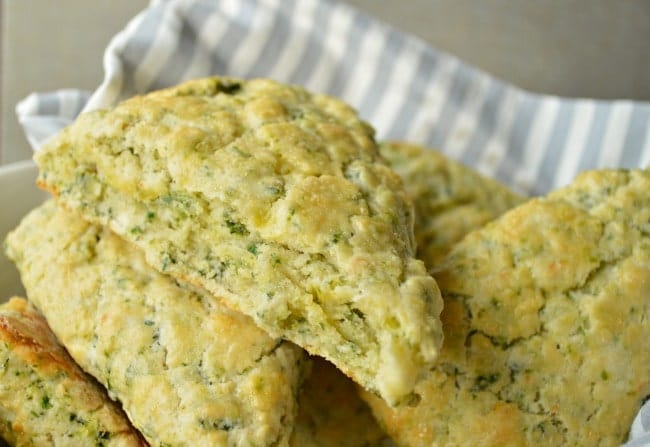 Spinach and Feta Scones