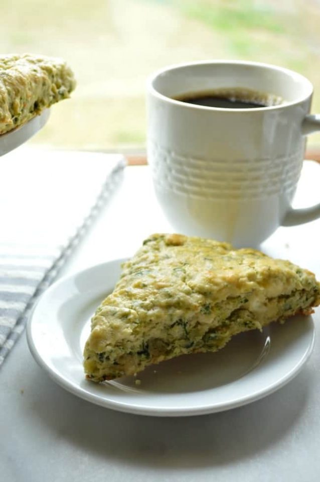 Spinach and Feta Scones Sugar Dish Me