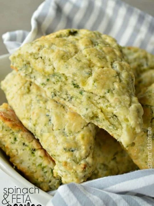 Spinach and Feta Scones