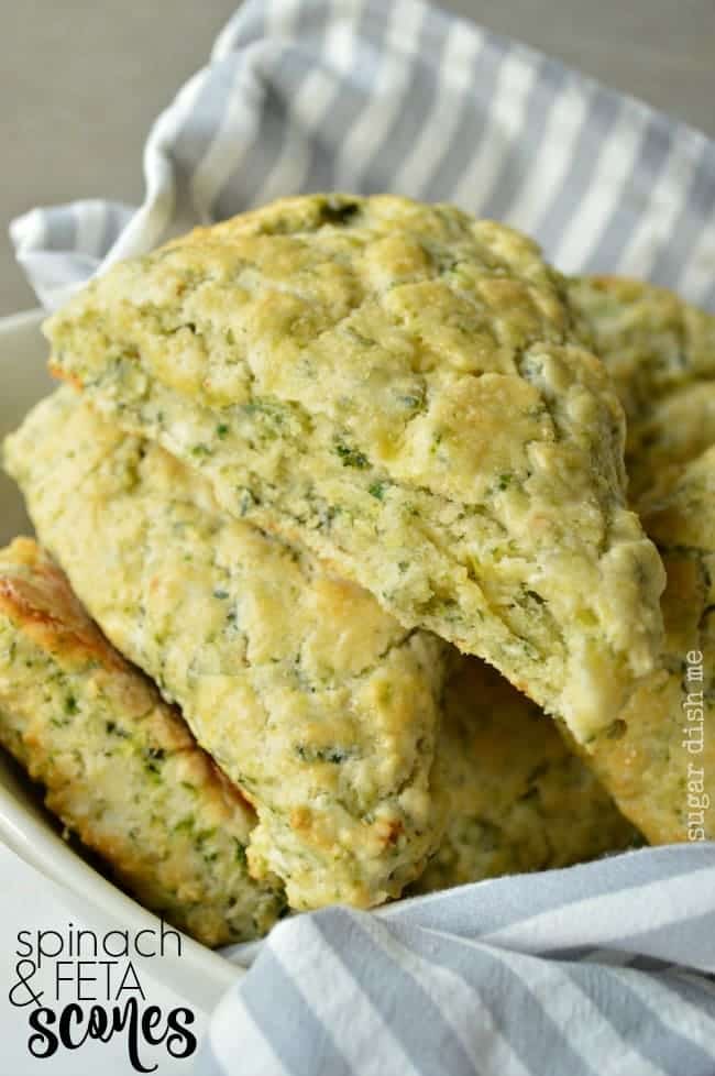 Spinach and Feta Scones