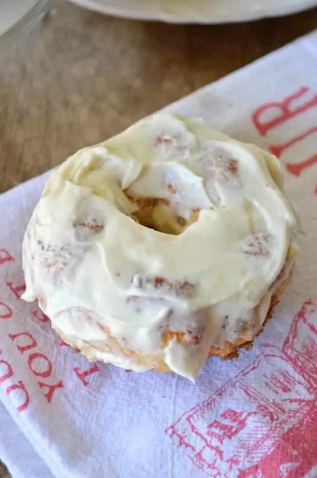 Yeasted Cinnamon Doughnut Recipe