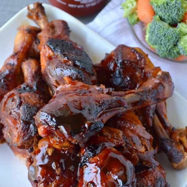 Permalink to: Slow Cooker Honey Sriracha Drumsticks