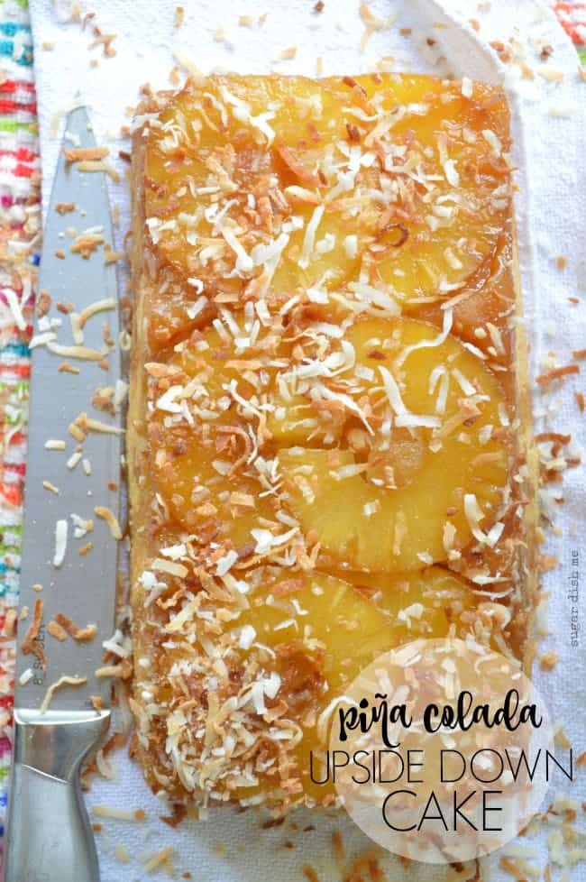 Pina Colada Upside Down Cake Recipe