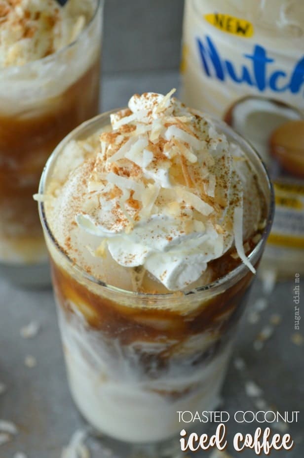 Toasted Coconut Iced Coffee