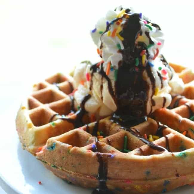 Funfetti Waffles