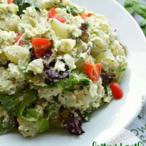 Lemon Basil Potato Salad