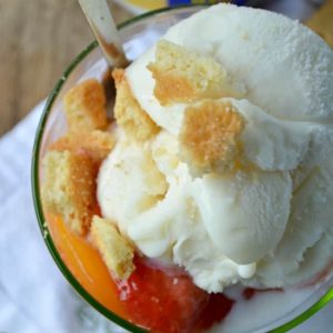 10 Minute Fruit Cobbler Recipe