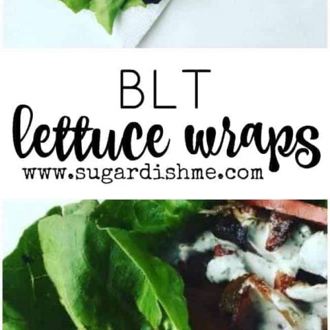 fast food friday – blt lettuce wraps