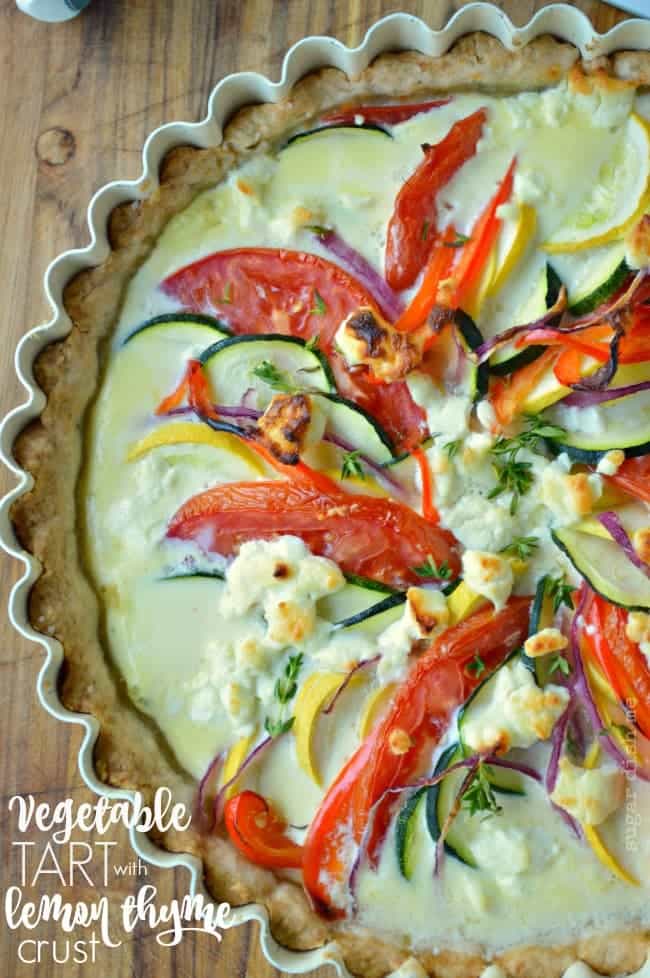 Easy Vegetable Tart Recipe