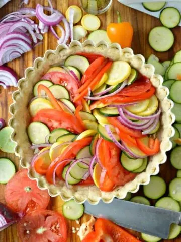 Delicious Vegetable Tart Recipe