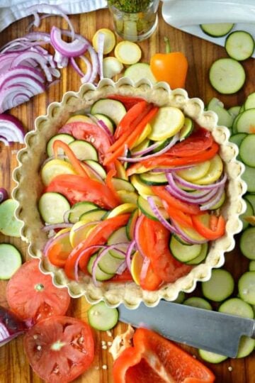 Delicious Vegetable Tart Recipe