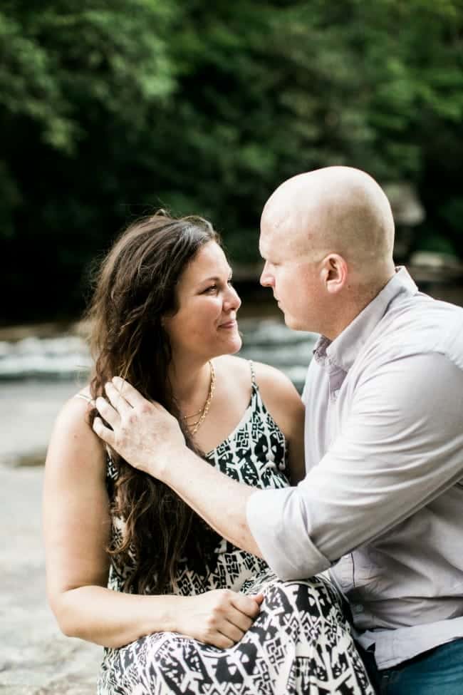 Chad and Heather Engagement Photos with Carolyn Marie Photography
