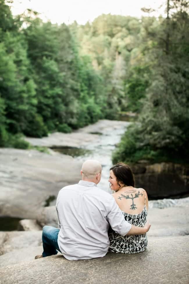 Hooker Falls Engagement