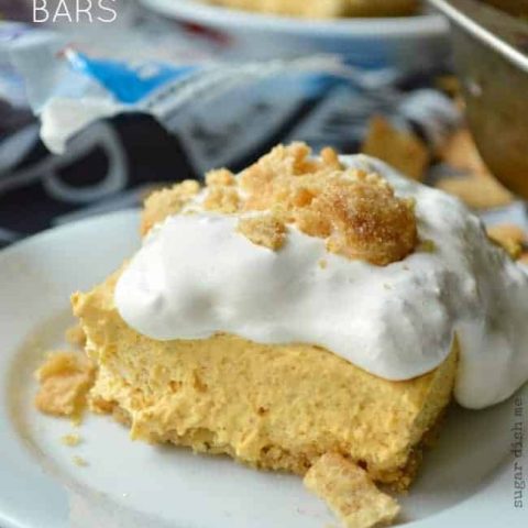 No Bake Pumpkin Cheesecake Bars