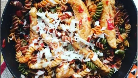 One Pot Chicken Tomato Pasta Recipe