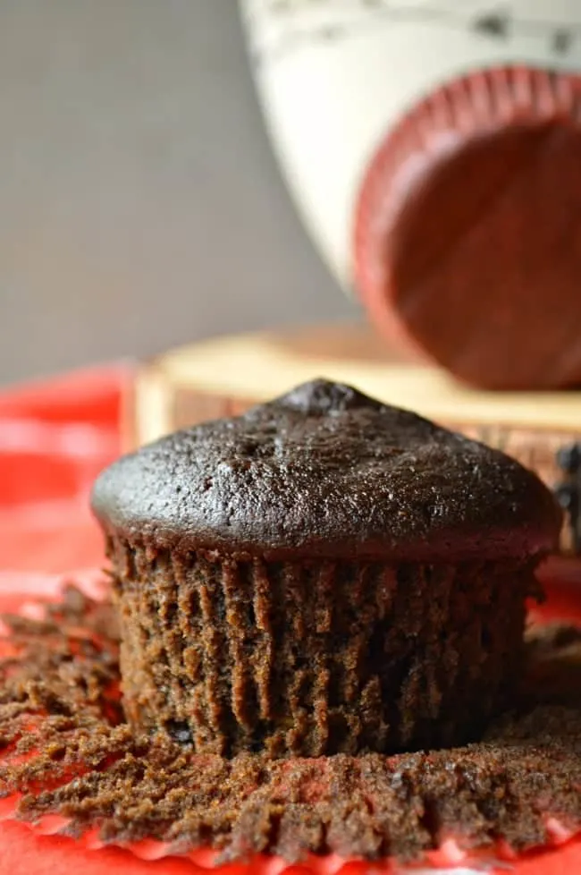 Super soft Double Chocolate Muffins