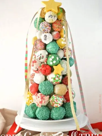 How to make an Oreo Cookie Ball Tree