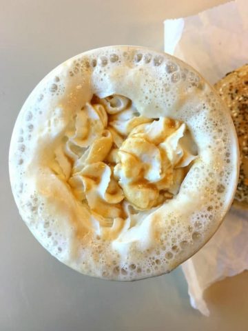 Dunkin' Donuts Salted caramel latte