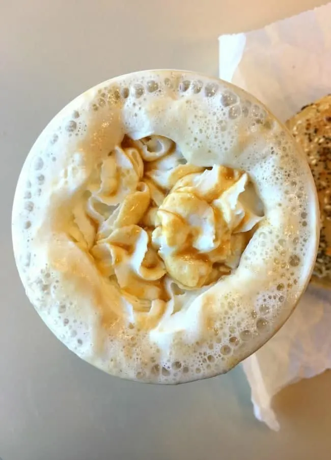 Dunkin' Donuts Salted caramel latte