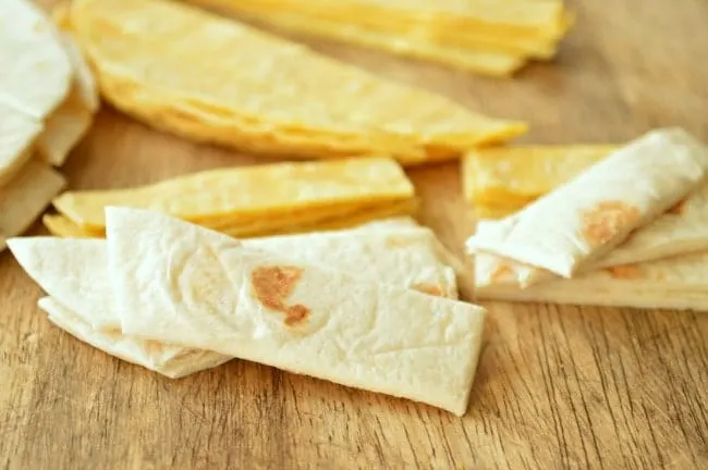 Tortilla strips