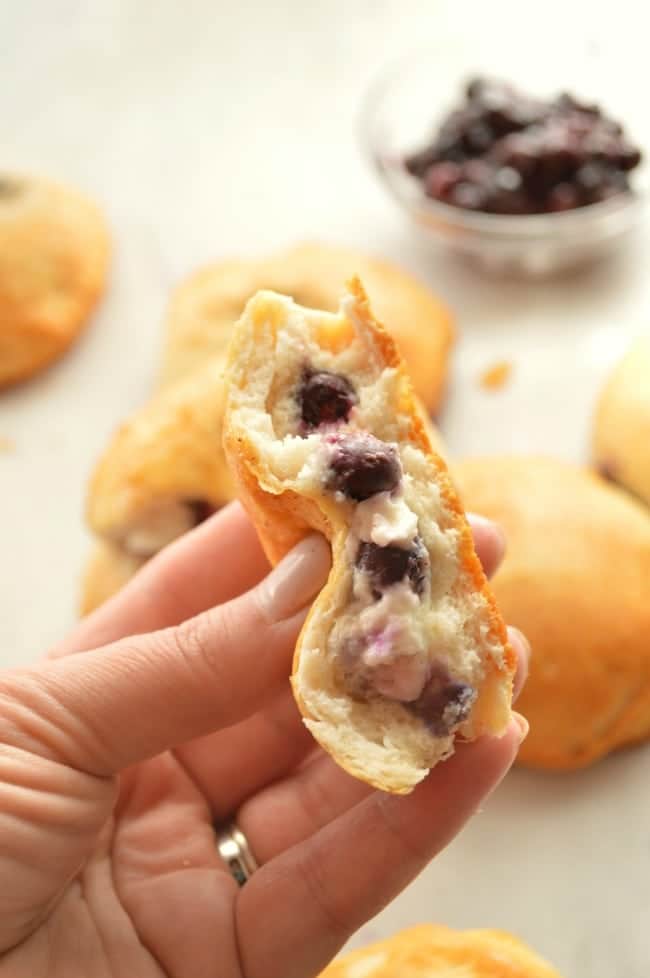 Blueberry Biscuit Bombs